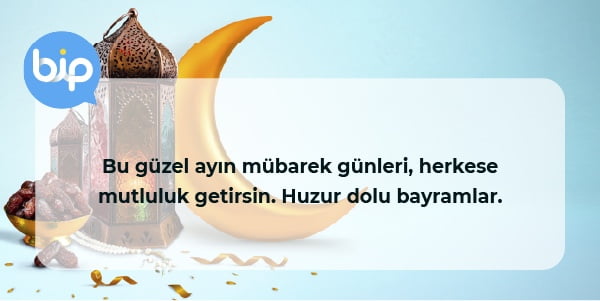 Kurban Bayramı Mesajları