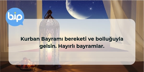 Kurban Bayramı Mesajları