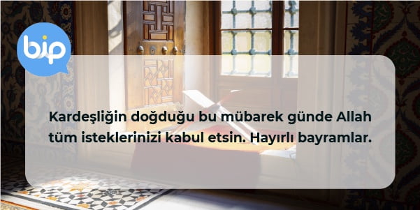 Kurban Bayramı Mesajları